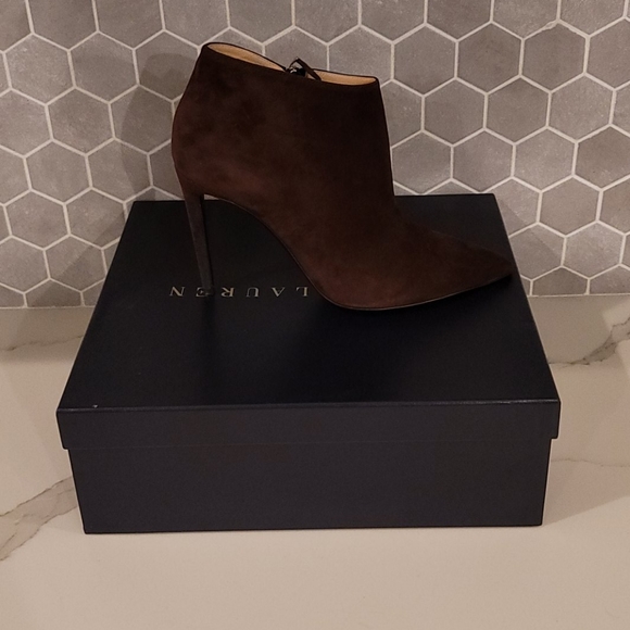 Ralph Lauren calf  suede ankle boots nwt - Picture 3 of 10